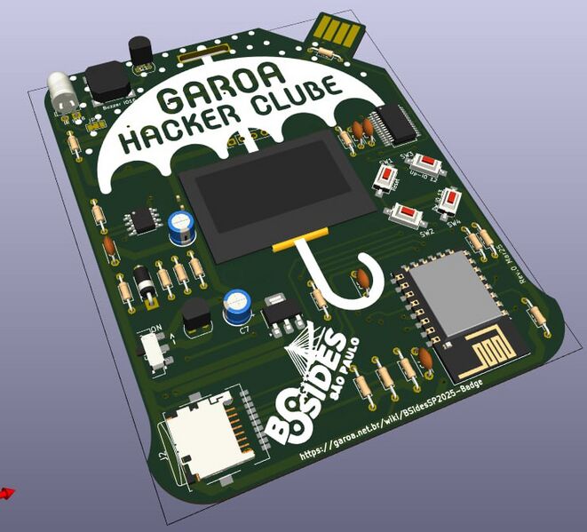 Arquivo:Badge BSidesSP2025 Garoa.jpg