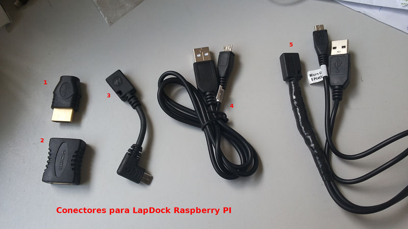 Lapdock Adaptadores