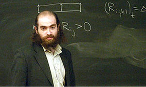 Grigori Perelman - um matemático russo autor de prova de conjectura da Geometrização de Thurston, que tem como um caso particular a Conjectura de Poincaré, que era um dos maiores problemas da Matemática. Perelman foi um forte candidato a receber a Medalha Fields. E um dos Prémios Clay de US$ 1.000.000,00. Porém ele recusou ambas premiações, ele afirma suas conquistas foram feitos por prazer. Então, pelo hacking!!!