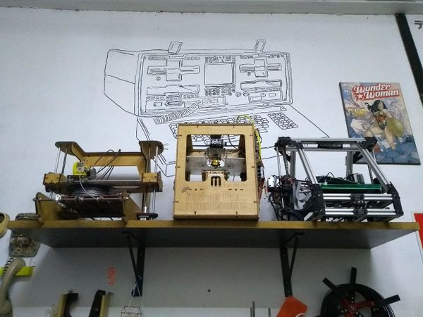 Impressoras 3D: Prtotótipo de Metamáquina 2, Bolinho de Chuva e Lulzbot